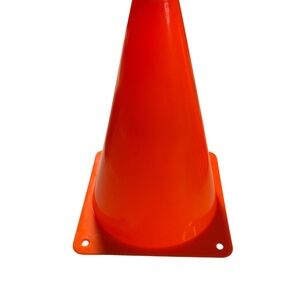 Set of 10 Orange Training Cones – Sports, Drills, Kids Activities (6”)
